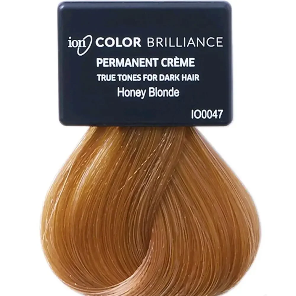 2X Ion True Tones For Dark Hair Permanent Crème Hair Color Honey Blonde